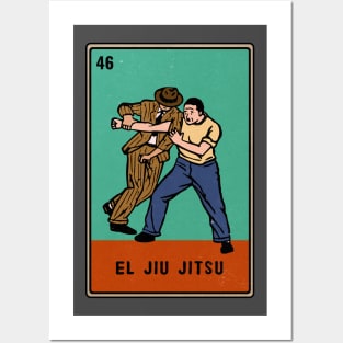 Vintage Jiu Jitsu Loteria Posters and Art